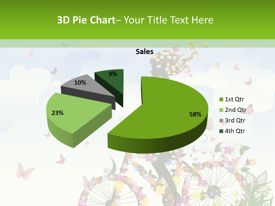 Person Action Isolated PowerPoint Template