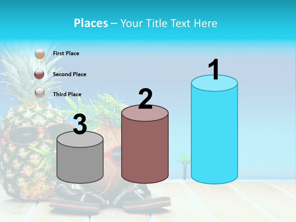 Tropical Dance Dude PowerPoint Template