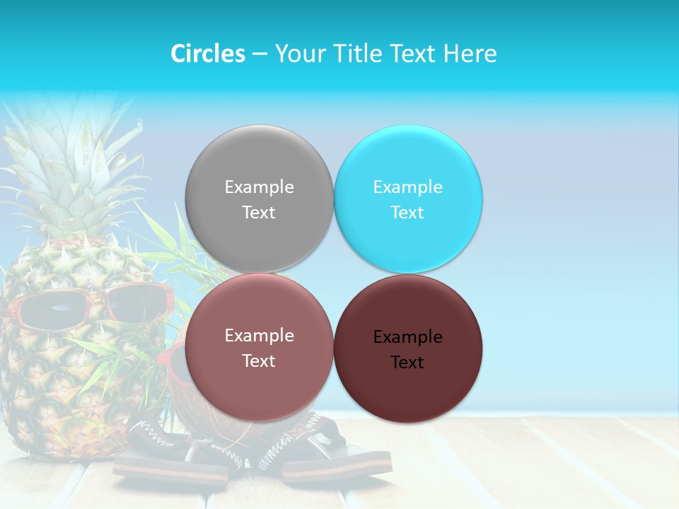 Tropical Dance Dude PowerPoint Template