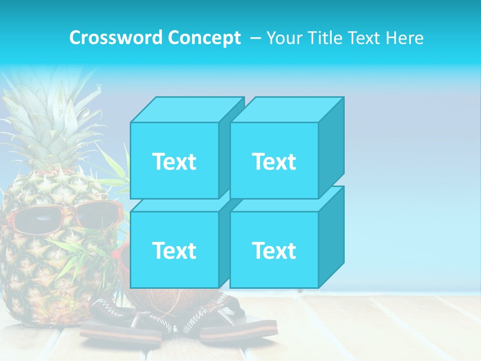 Tropical Dance Dude PowerPoint Template