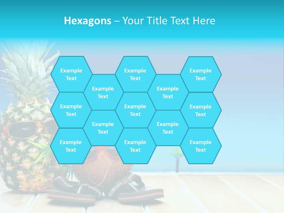 Tropical Dance Dude PowerPoint Template