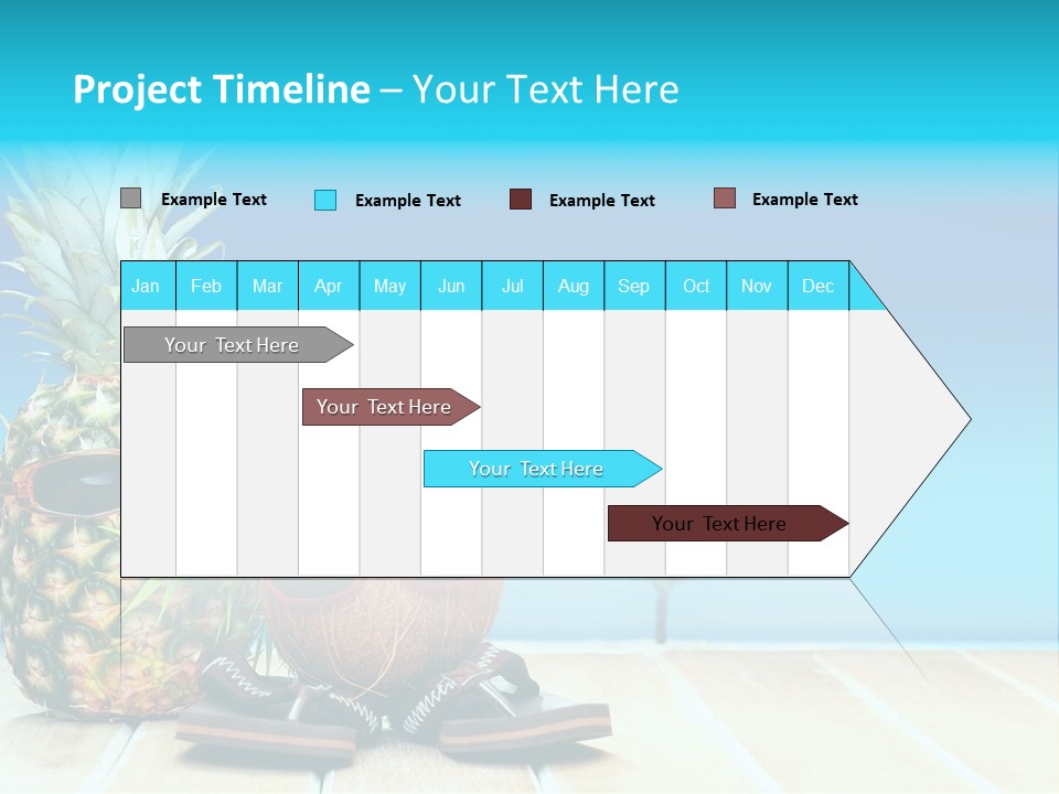 Tropical Dance Dude PowerPoint Template