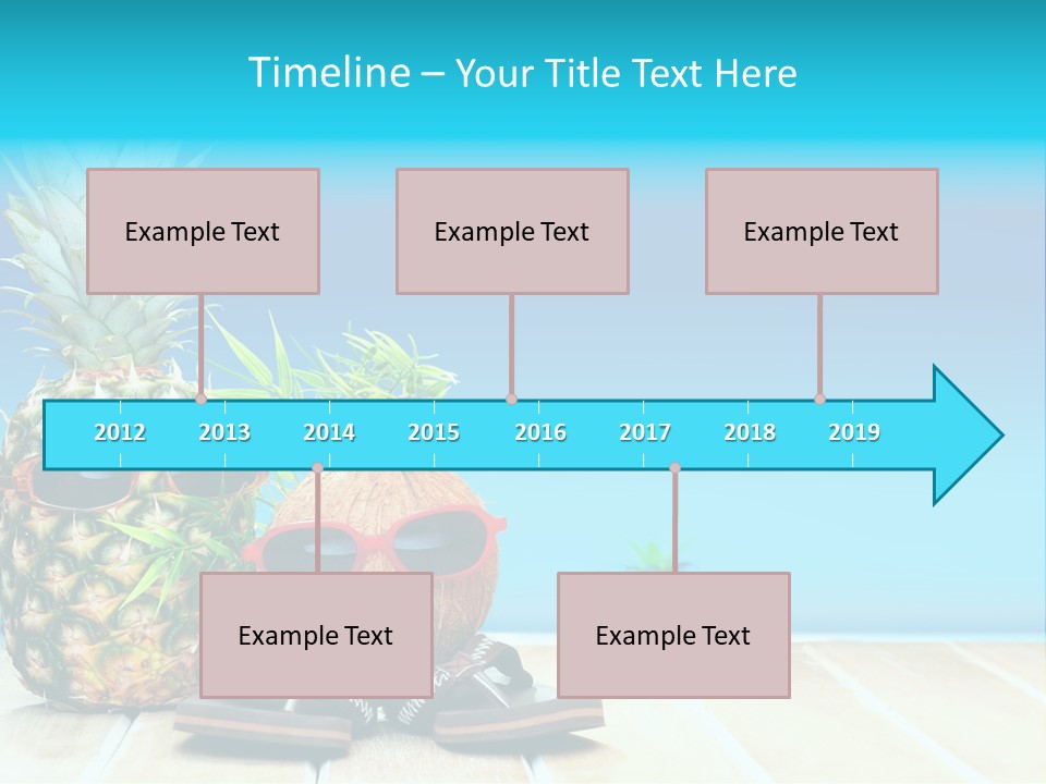 Tropical Dance Dude PowerPoint Template