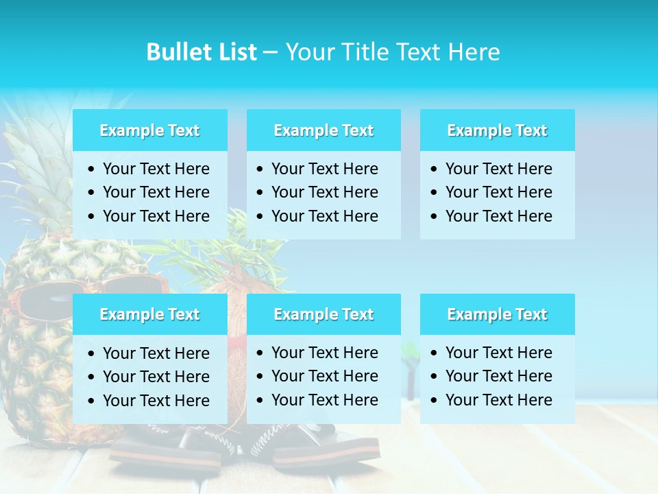 Tropical Dance Dude PowerPoint Template