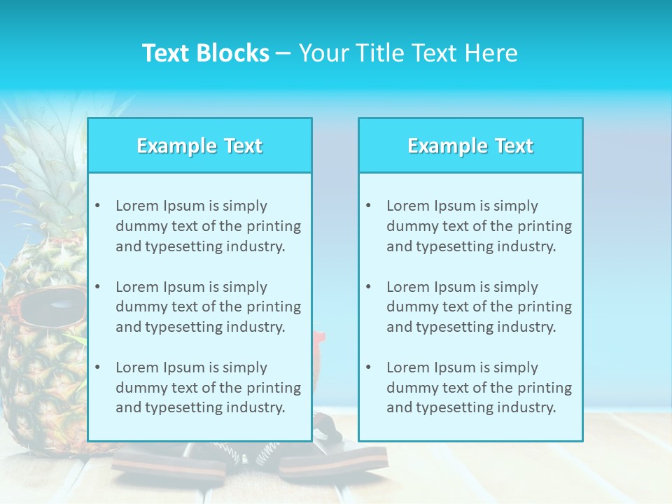 Tropical Dance Dude PowerPoint Template