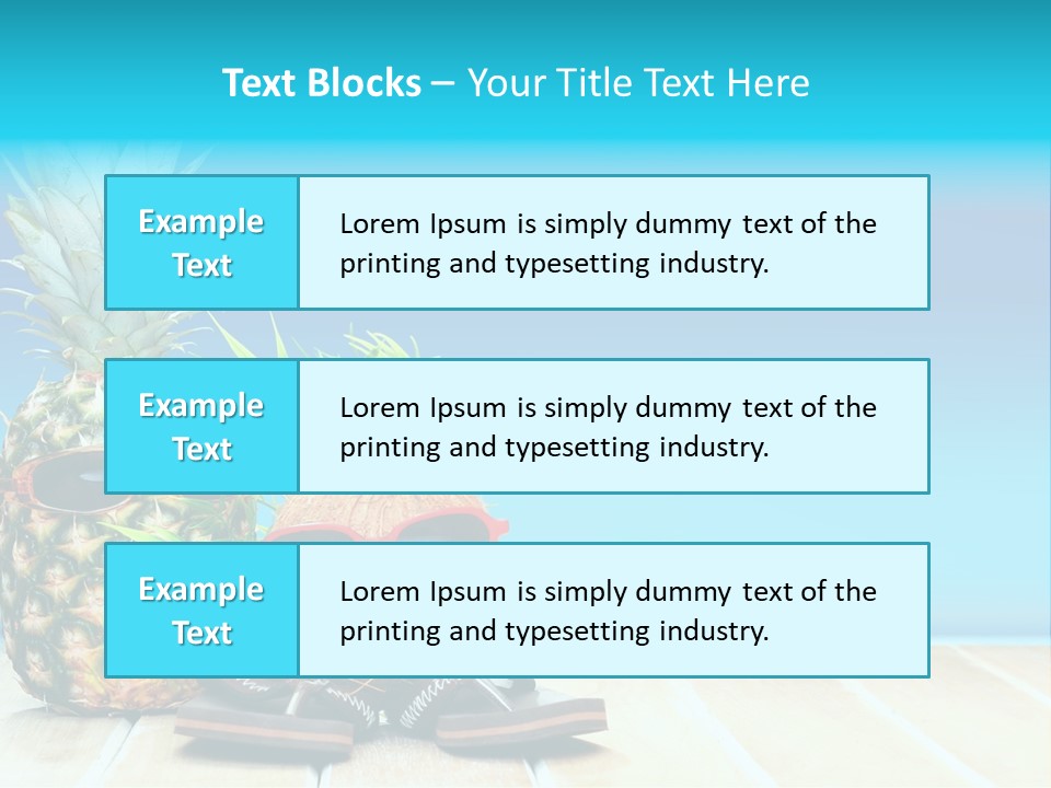 Tropical Dance Dude PowerPoint Template