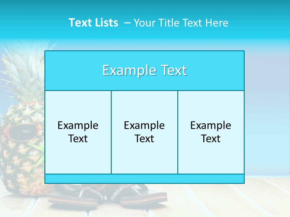 Tropical Dance Dude PowerPoint Template