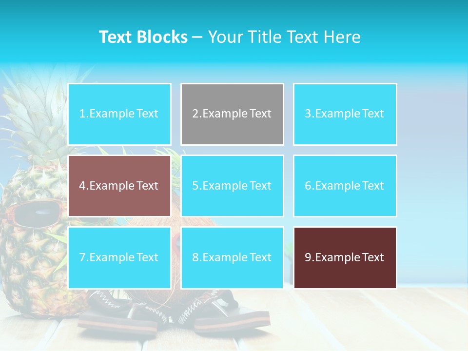 Tropical Dance Dude PowerPoint Template