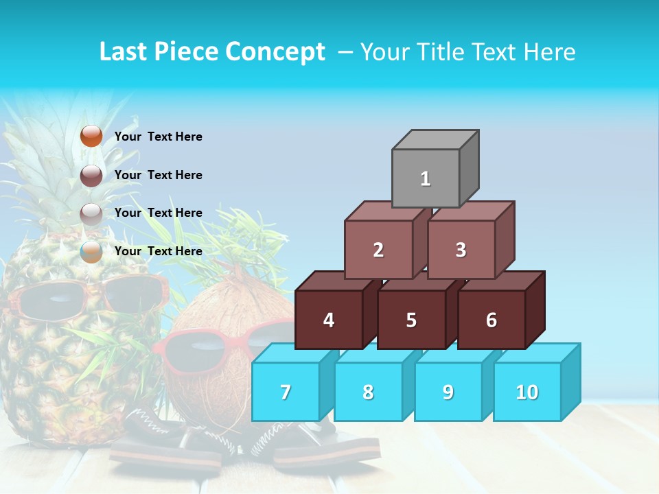 Tropical Dance Dude PowerPoint Template