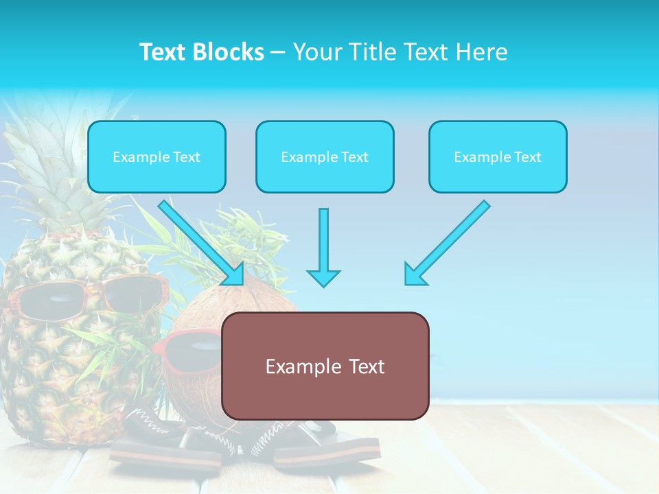 Tropical Dance Dude PowerPoint Template