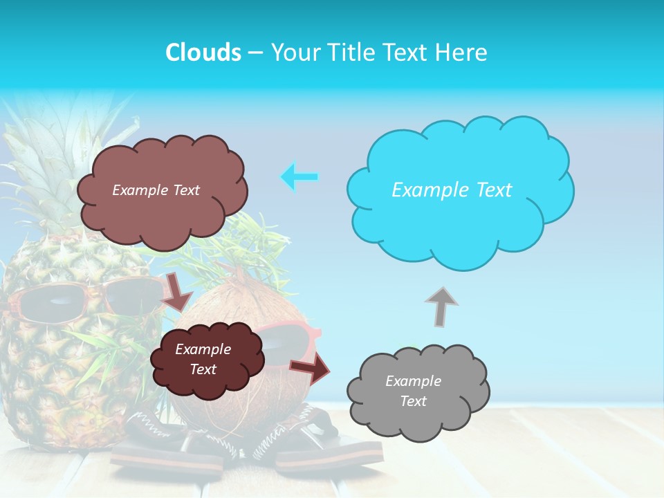 Tropical Dance Dude PowerPoint Template