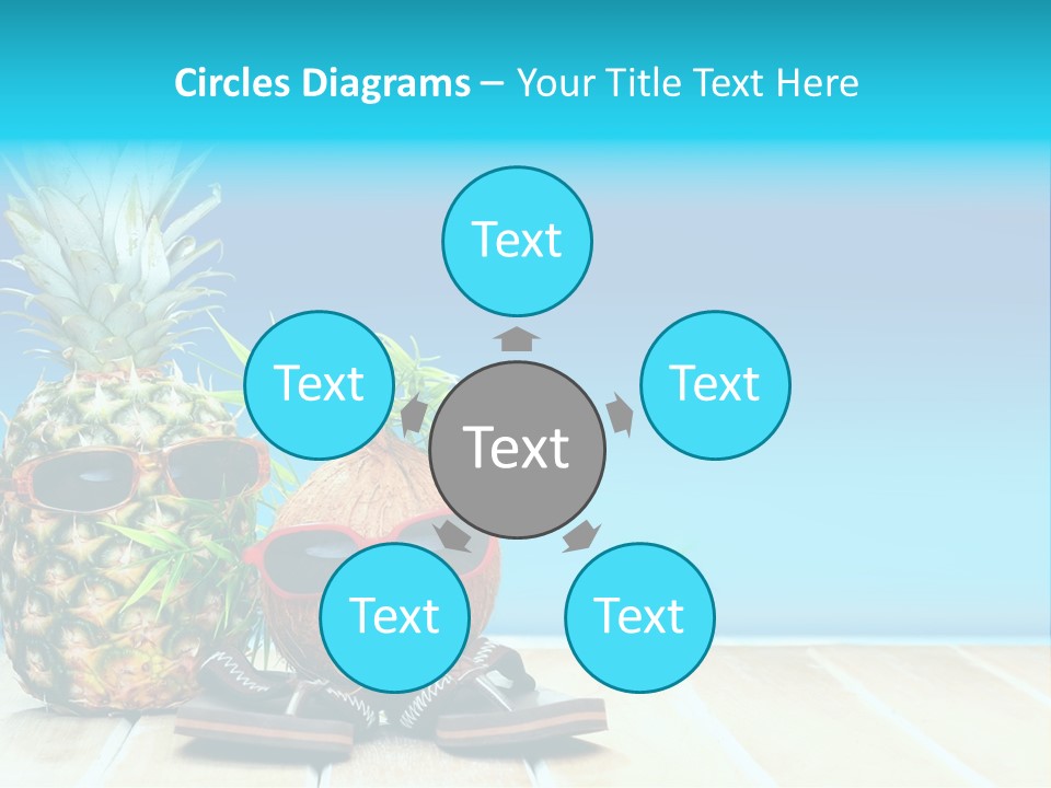 Tropical Dance Dude PowerPoint Template