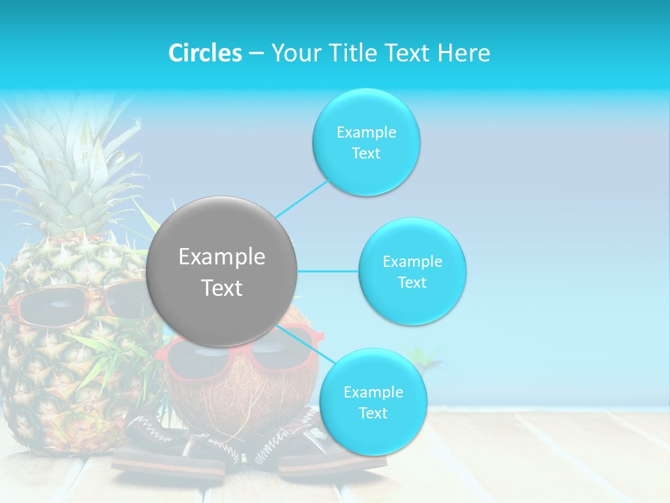 Tropical Dance Dude PowerPoint Template