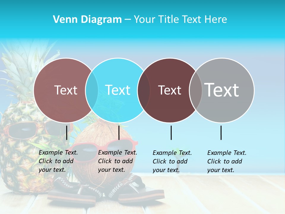 Tropical Dance Dude PowerPoint Template