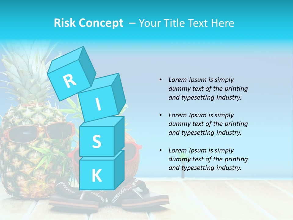 Tropical Dance Dude PowerPoint Template