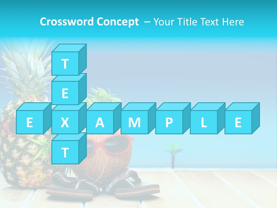 Tropical Dance Dude PowerPoint Template