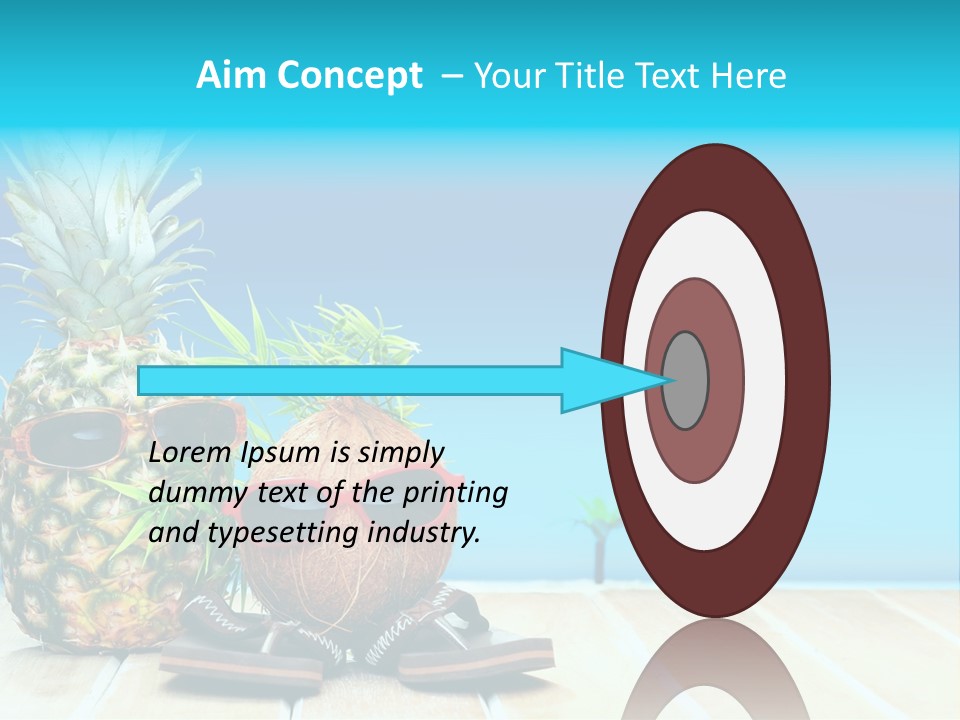 Tropical Dance Dude PowerPoint Template