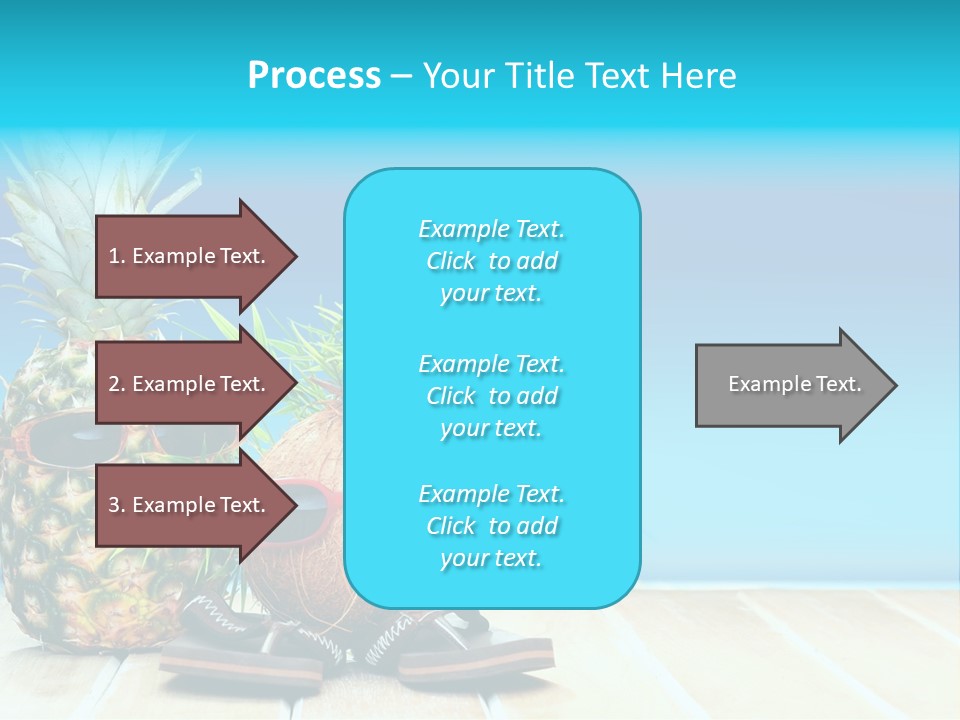 Tropical Dance Dude PowerPoint Template