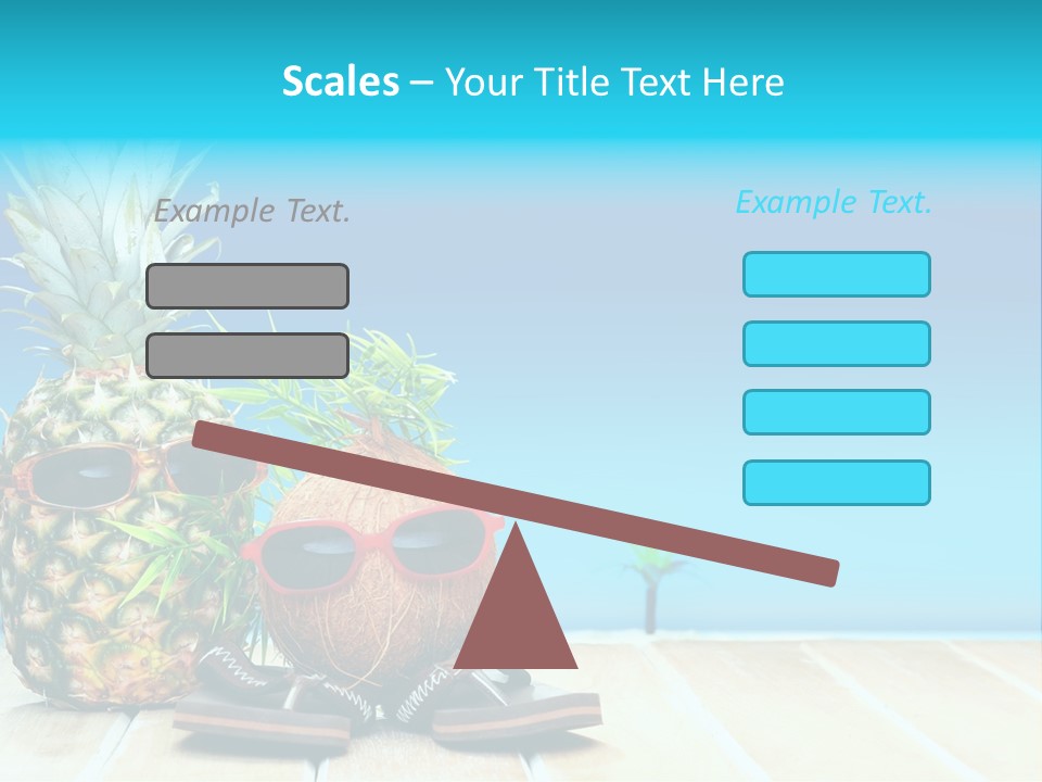 Tropical Dance Dude PowerPoint Template