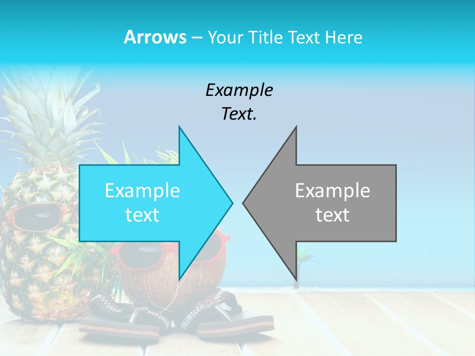 Tropical Dance Dude PowerPoint Template