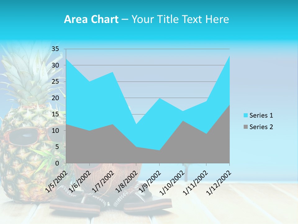 Tropical Dance Dude PowerPoint Template