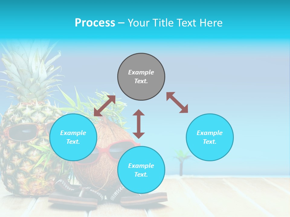 Tropical Dance Dude PowerPoint Template