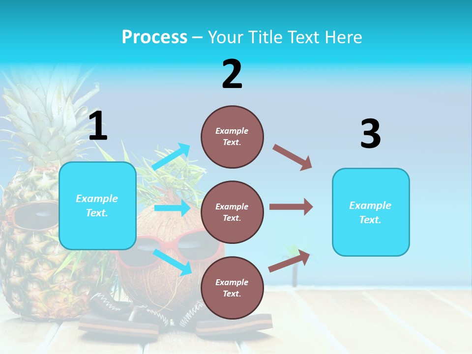 Tropical Dance Dude PowerPoint Template