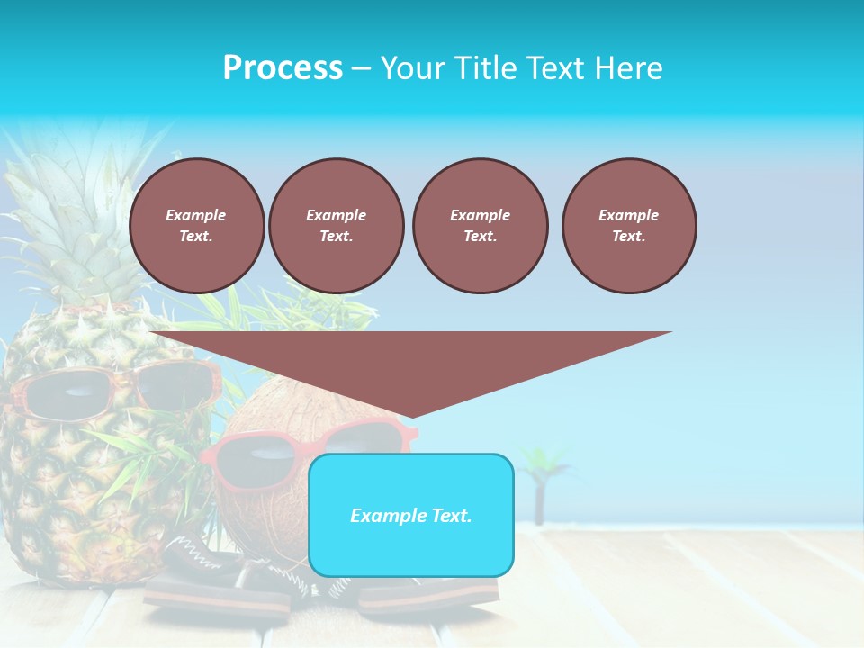 Tropical Dance Dude PowerPoint Template