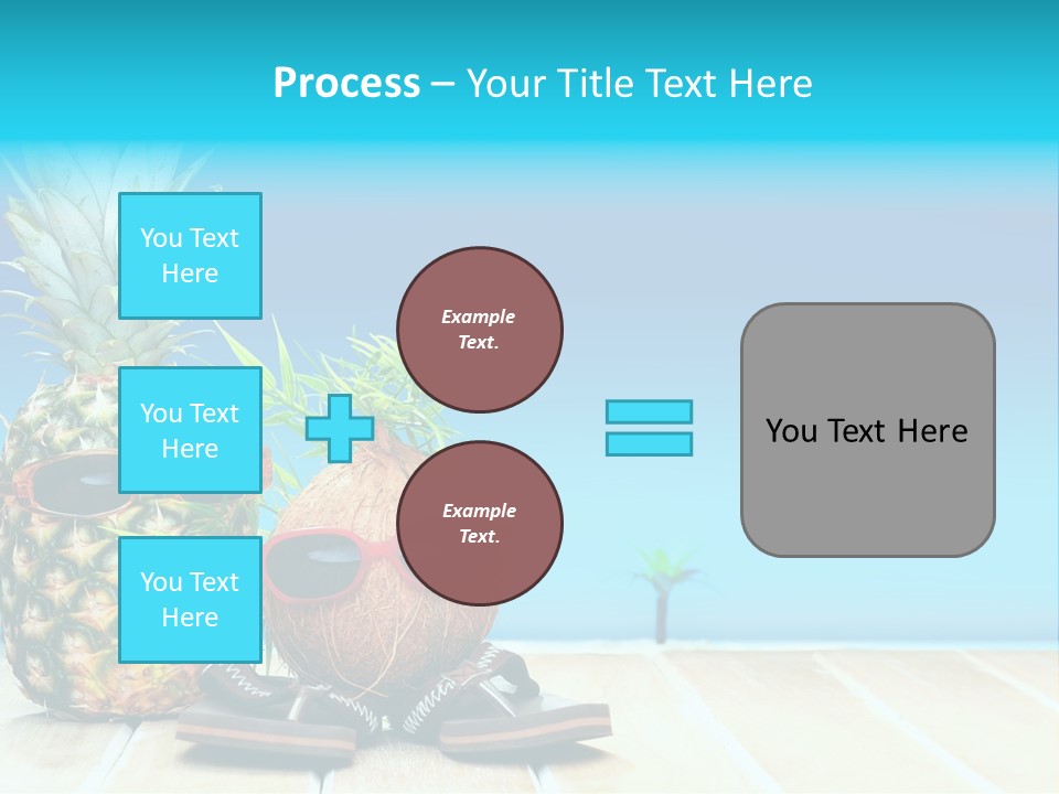 Tropical Dance Dude PowerPoint Template