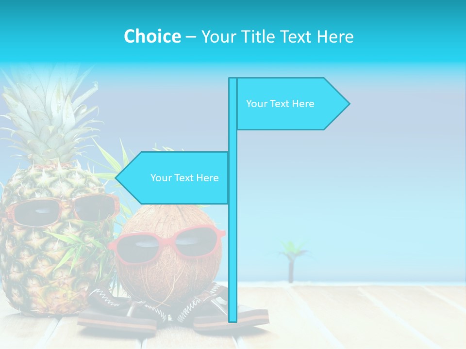 Tropical Dance Dude PowerPoint Template