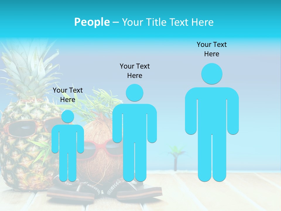 Tropical Dance Dude PowerPoint Template