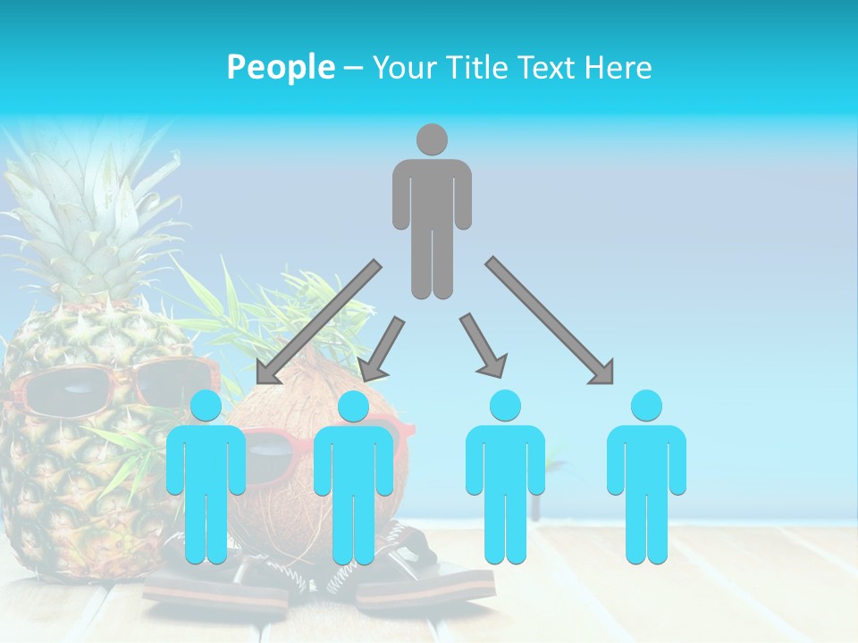 Tropical Dance Dude PowerPoint Template