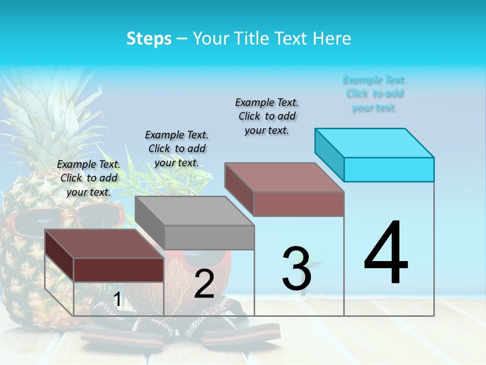 Tropical Dance Dude PowerPoint Template