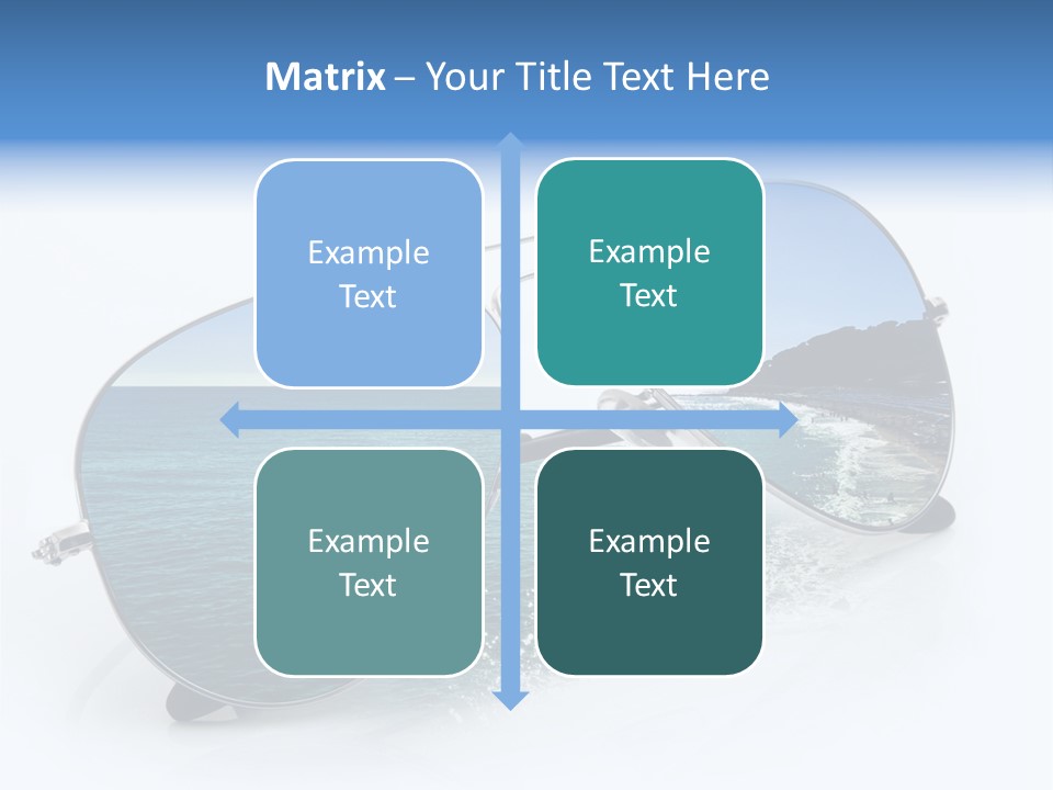 Carattere Fondo Lenti PowerPoint Template