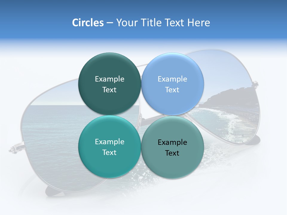 Carattere Fondo Lenti PowerPoint Template