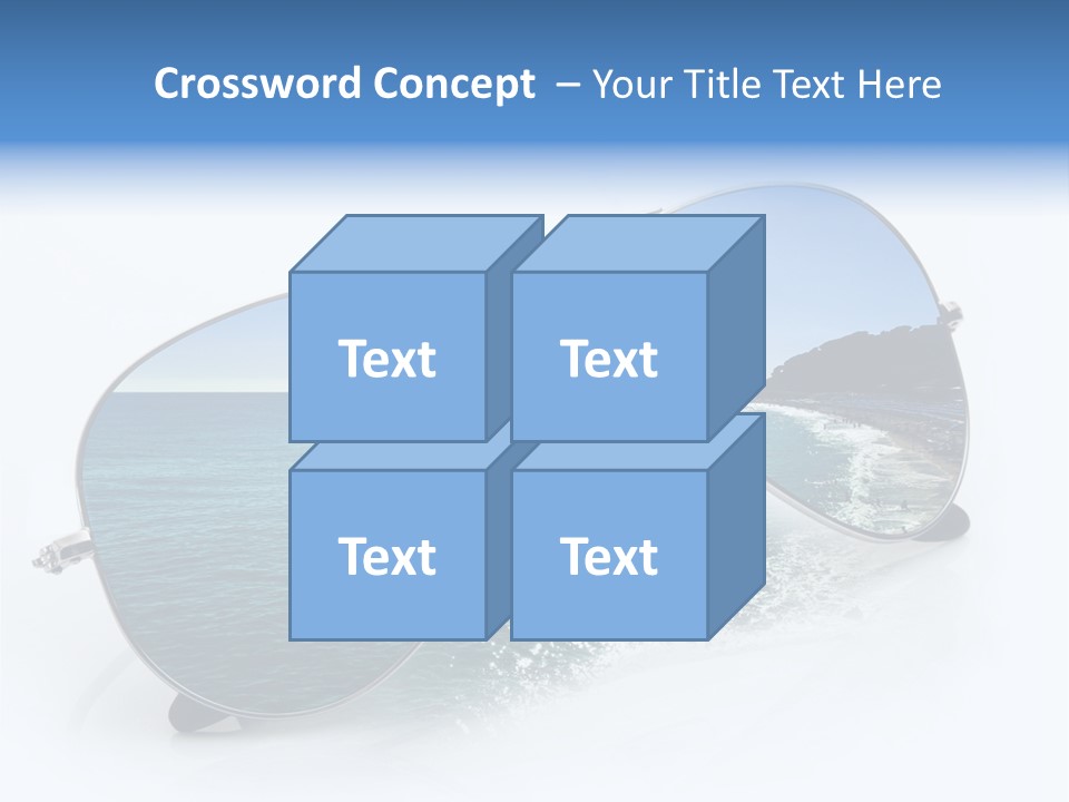 Carattere Fondo Lenti PowerPoint Template