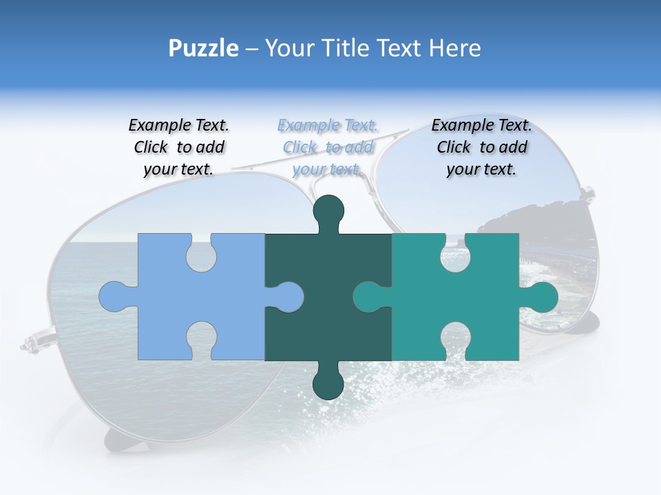 Carattere Fondo Lenti PowerPoint Template