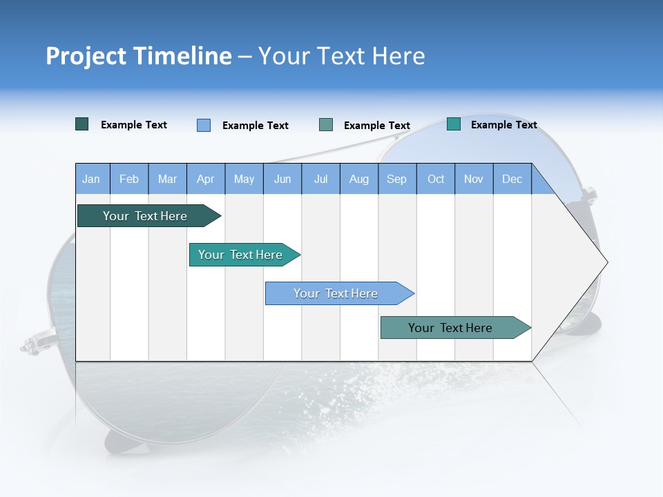 Carattere Fondo Lenti PowerPoint Template