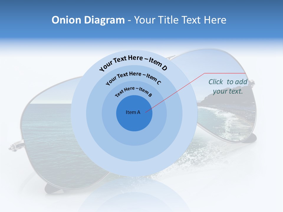 Carattere Fondo Lenti PowerPoint Template