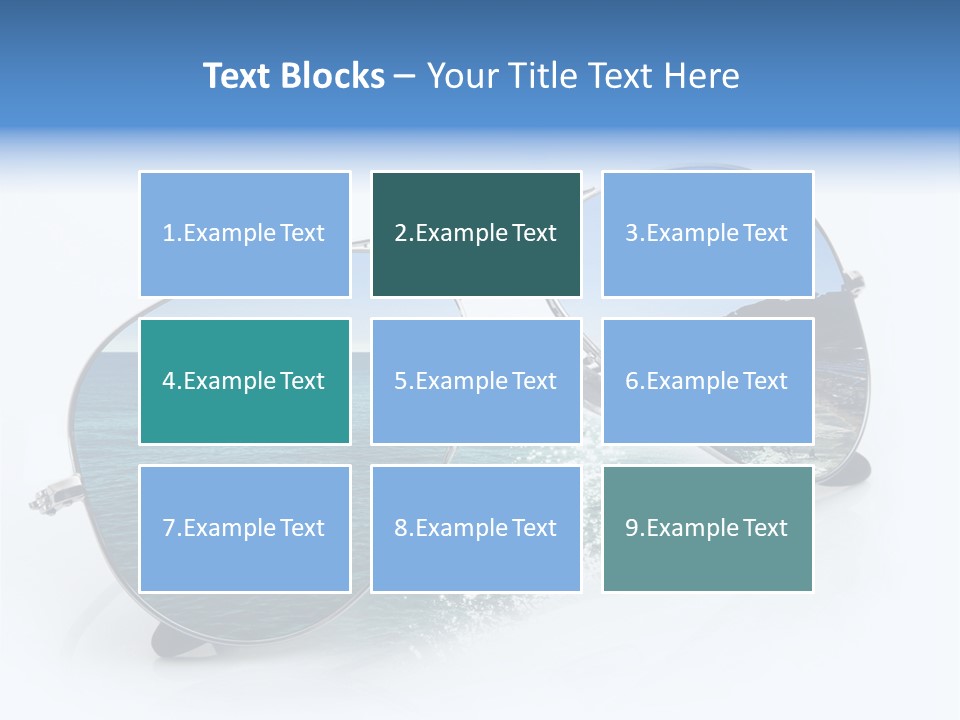 Carattere Fondo Lenti PowerPoint Template