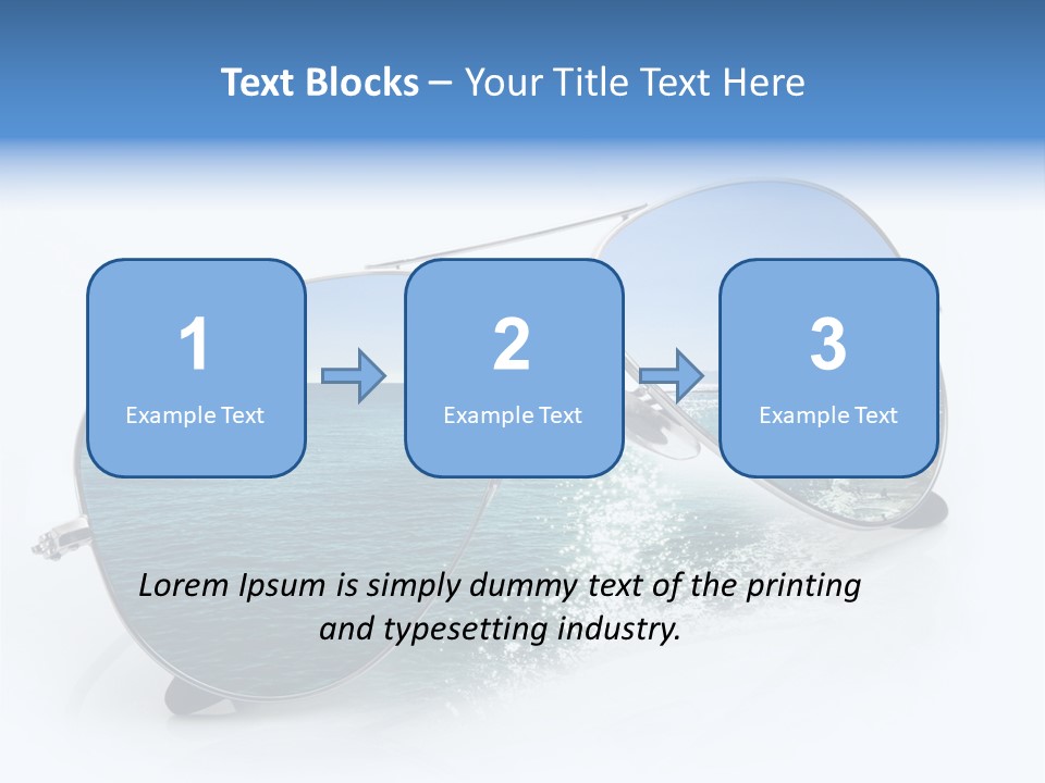 Carattere Fondo Lenti PowerPoint Template