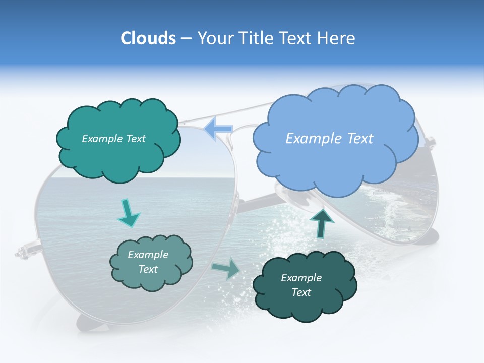 Carattere Fondo Lenti PowerPoint Template