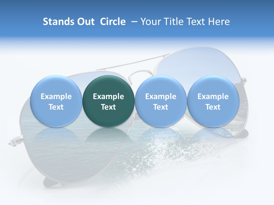 Carattere Fondo Lenti PowerPoint Template