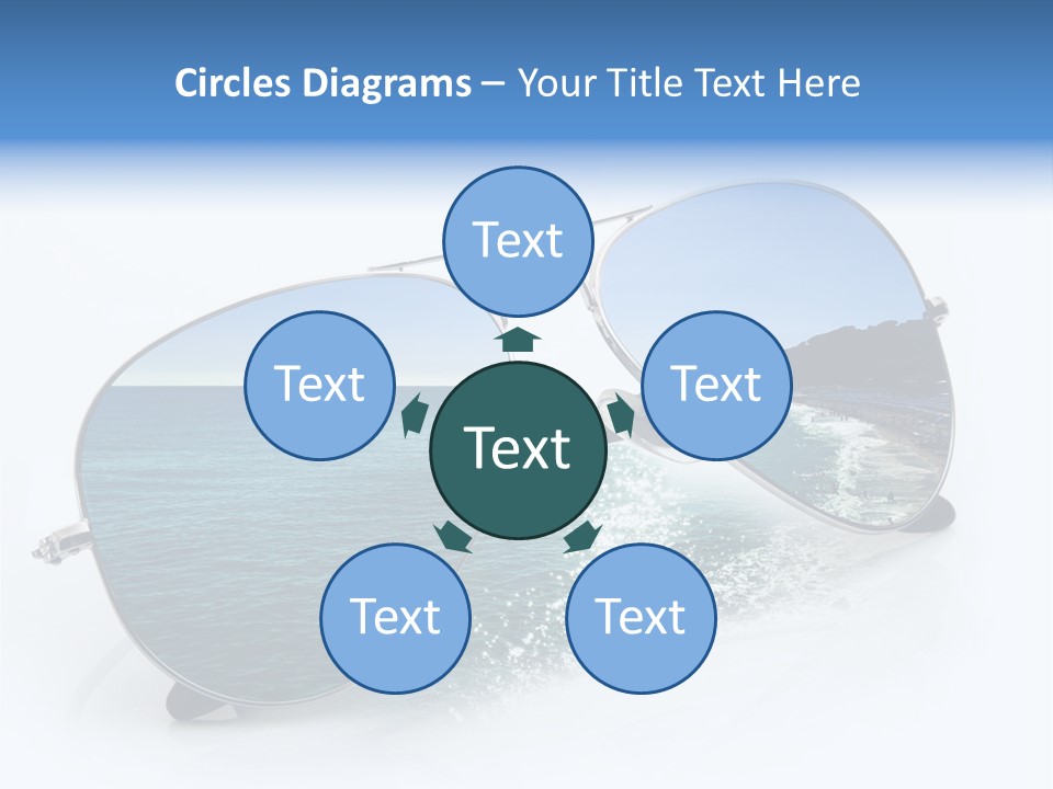 Carattere Fondo Lenti PowerPoint Template