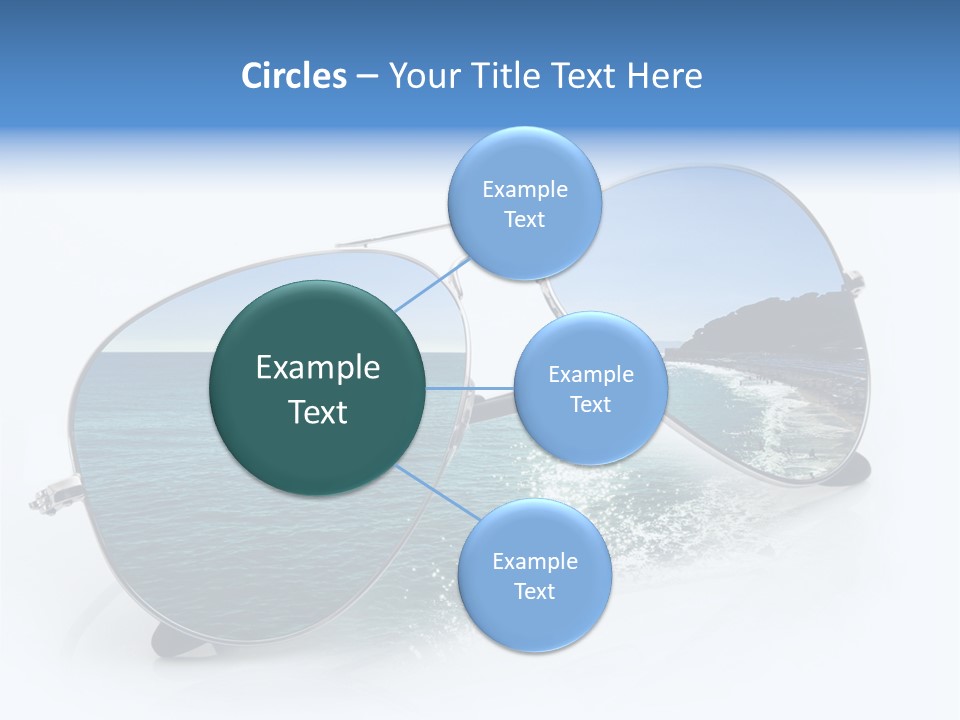 Carattere Fondo Lenti PowerPoint Template