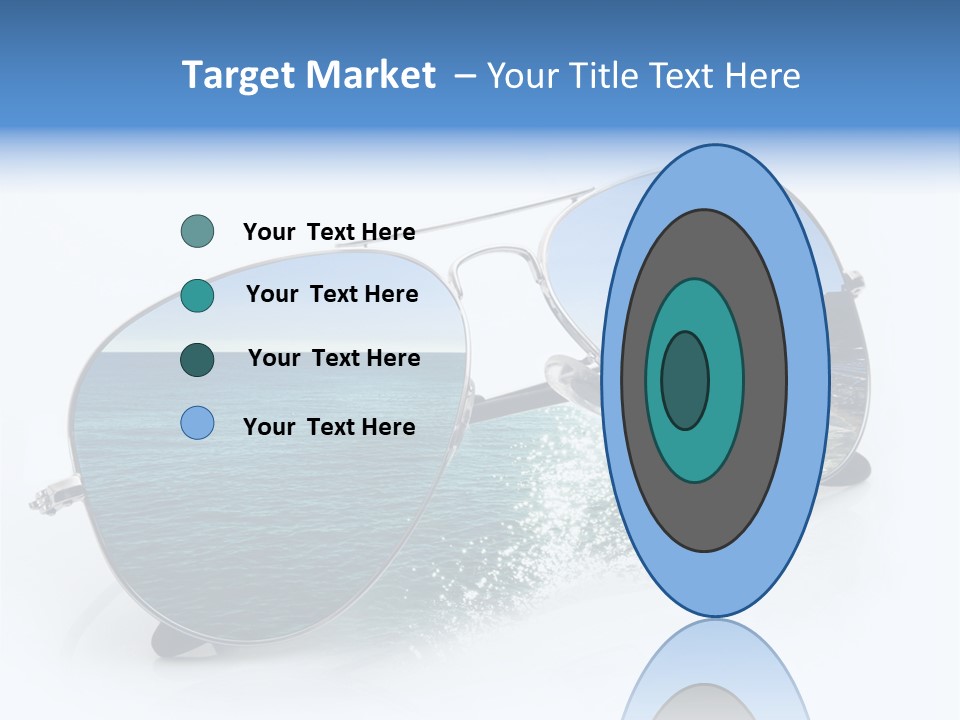 Carattere Fondo Lenti PowerPoint Template