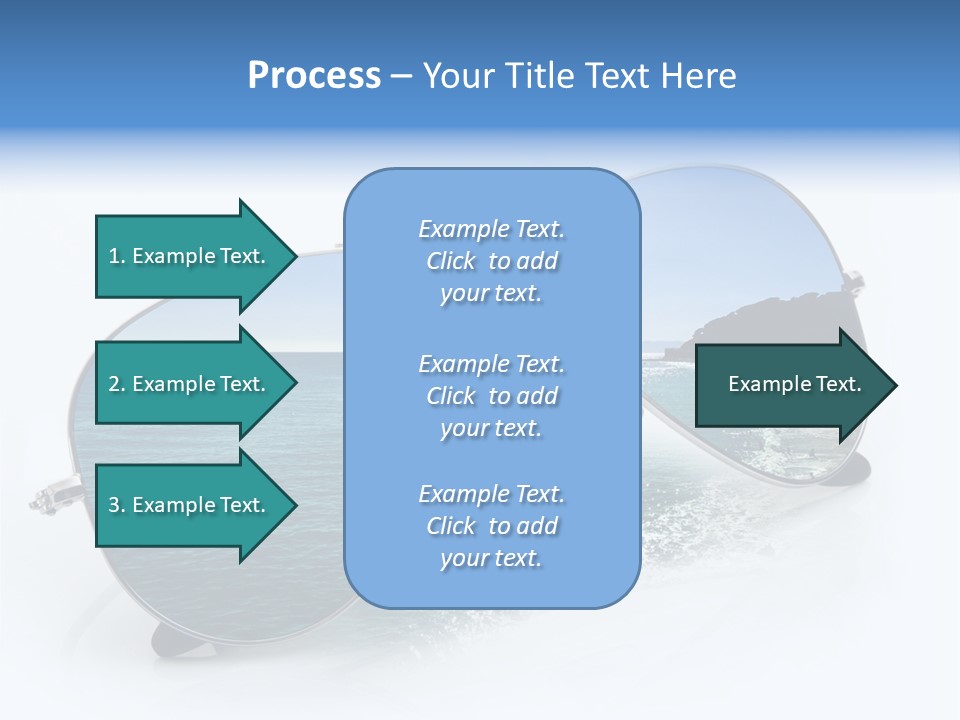 Carattere Fondo Lenti PowerPoint Template