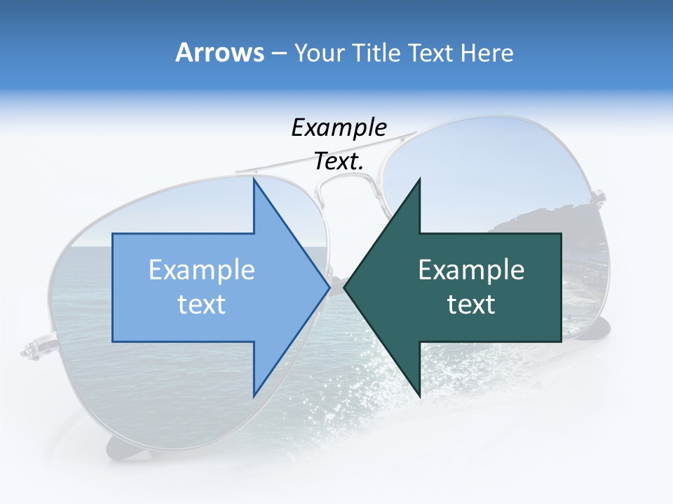 Carattere Fondo Lenti PowerPoint Template