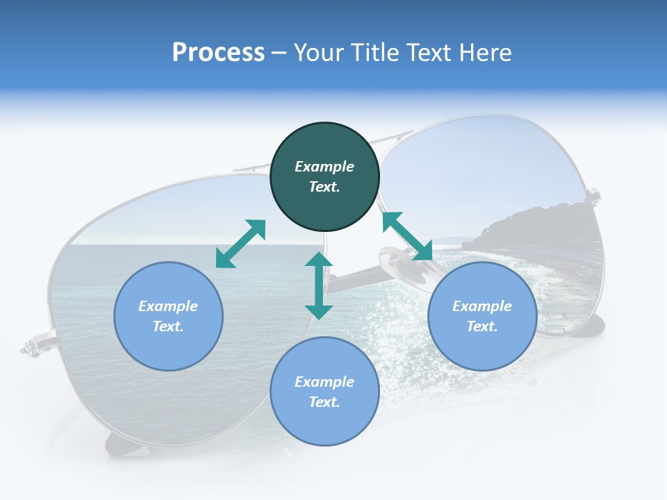 Carattere Fondo Lenti PowerPoint Template