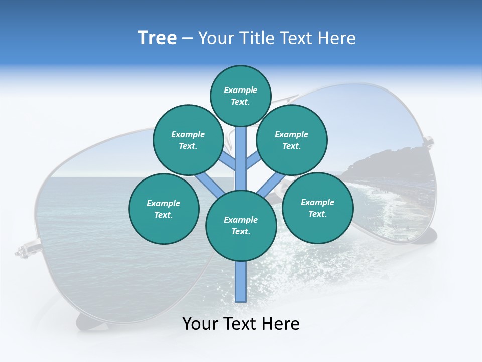 Carattere Fondo Lenti PowerPoint Template